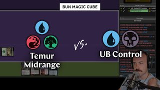 Temur Midrange vs. UB Control — Bun Magic Cube Playtesting
