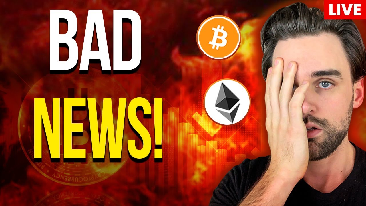 🔴Yesterday was BAD NEWS for crypto!