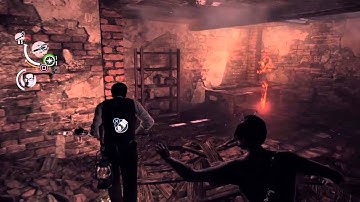 The Evil Within chapter 6 AKUMU mode No upgrades The Burning House!