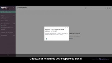 How to Change your workspace name or URL in Slack in French Language @SlackHQ ‏