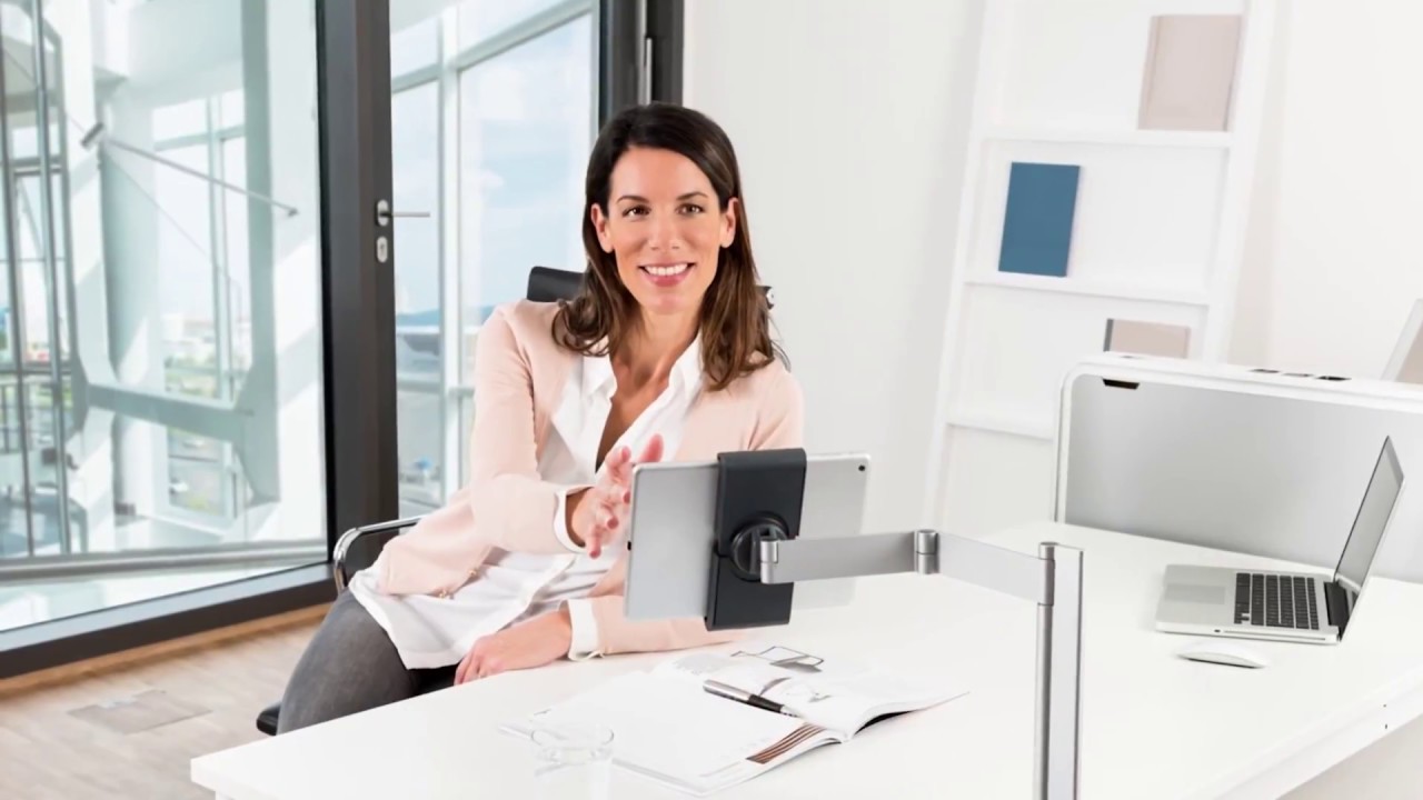 Durable diebstahlsichere universal Tablet Tischklemme - Produktvideo