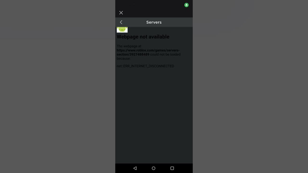  webpage not available youtube