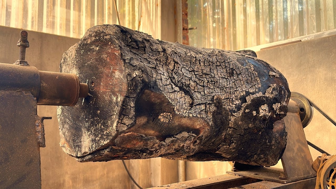 Amazing Woodturning: Turn A Burning Piece Of Wood Into A Work Of Art ...