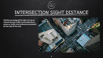 HRENG Module 3-5 Intersection Sight Distance