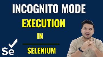 How To Run Selenium Tests In Incognito Mode