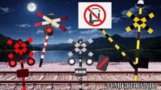 Railroad crossing that is controlled by a device 😂￼