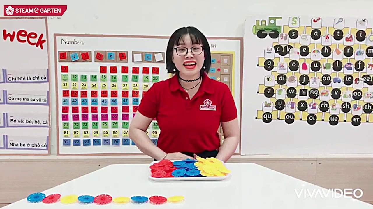 9H00 | TOÁN HỌC: QUY TẮC ABC | TRẺ 4 - 5 TUỔI - youtube