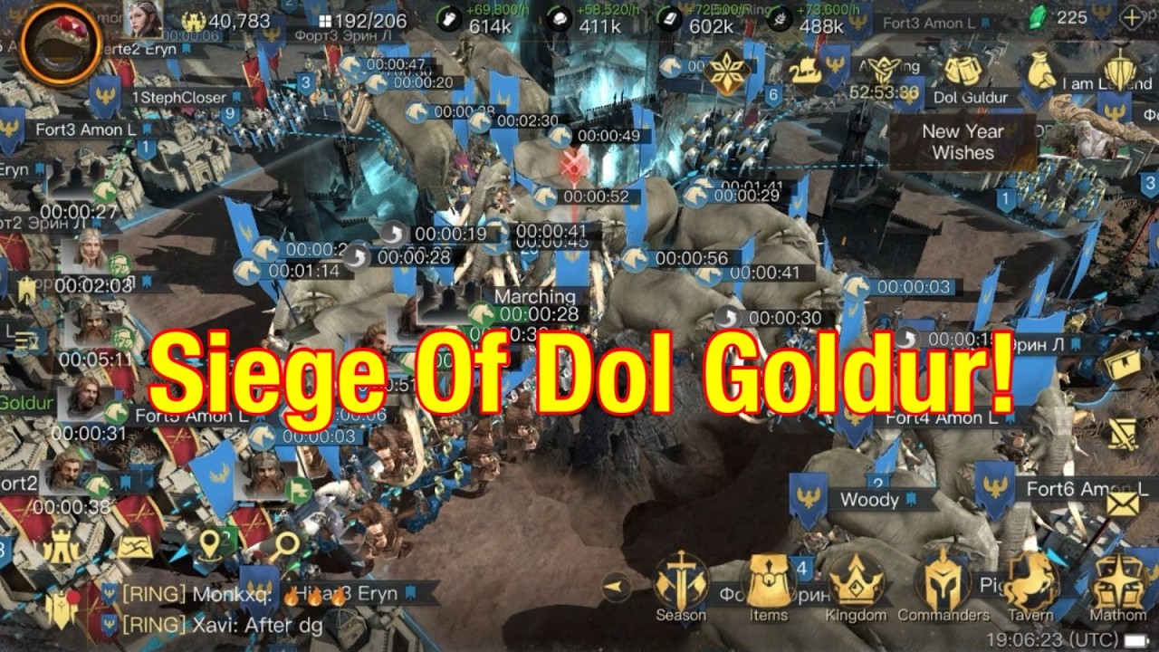 S1 Content Creator Server: The Siege Of Dol Goldur! - Lord Of The Rings: Rise To War!