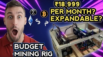 BUDGET MINING RIG // EXPANDABLE // RX 6800 // CRYPTO MINING RIG // RAPID STORE