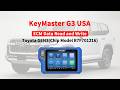 KEYMASTER G3 USA Toyota GEN3 R7F701216 How to Use Data ReadWrite Function