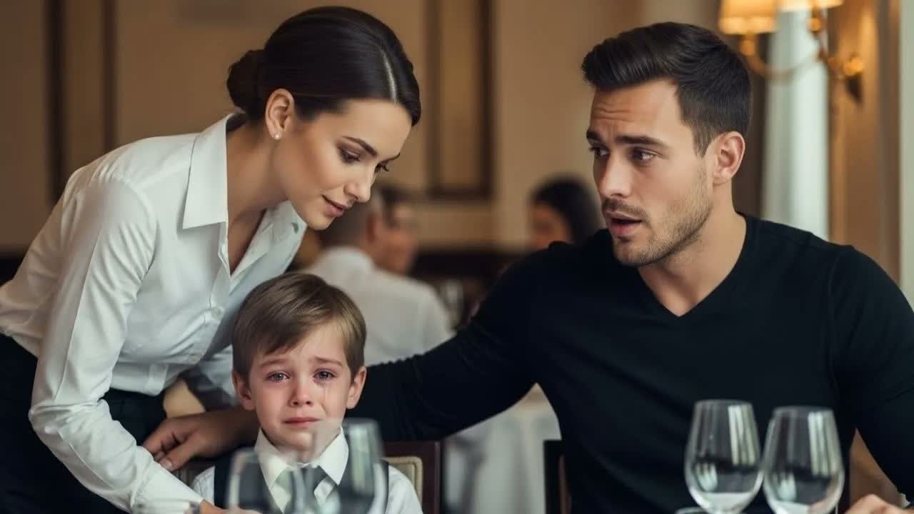Der Sohn des Milliardärs weinte beim Dinner – bis die Kellnerin flüsterte： „Er braucht nur Liebe…“