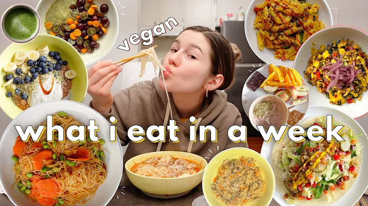 What I *actually* eat in a week! ( vegan + intuiti...