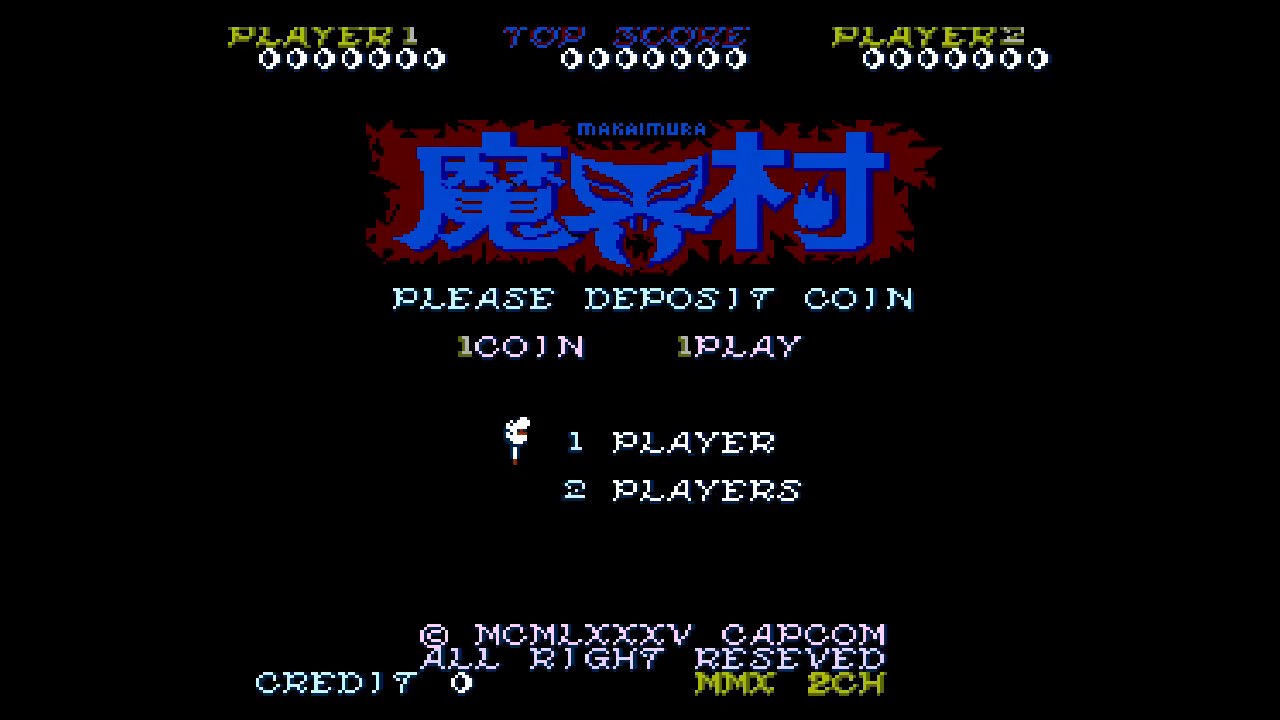 Ghosts ‘n Goblins Arcade Conversion