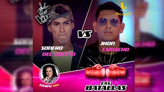 Video thumbnail of "Sonero del Guetto vs Jhon Camacho ( SIN INTRO ) | Detente | Batallas | Temporada 2022 | La Voz Perú"