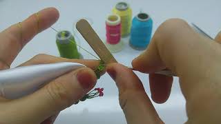 Dondurma Çubuğuyla Hari̇ka Merdi̇ven Oyasi Tiğ Oyalari 2019 2020 Çeyi̇zli̇k Örnek Oya 2025