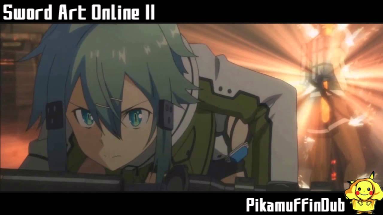 【SAO II】Sinon vs Behemoth [fandub] - YouTube
