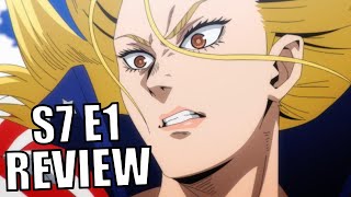 Shigaraki vs. Female Uncle Sam⎮My Hero Academia Season 7 Episode 1 Review