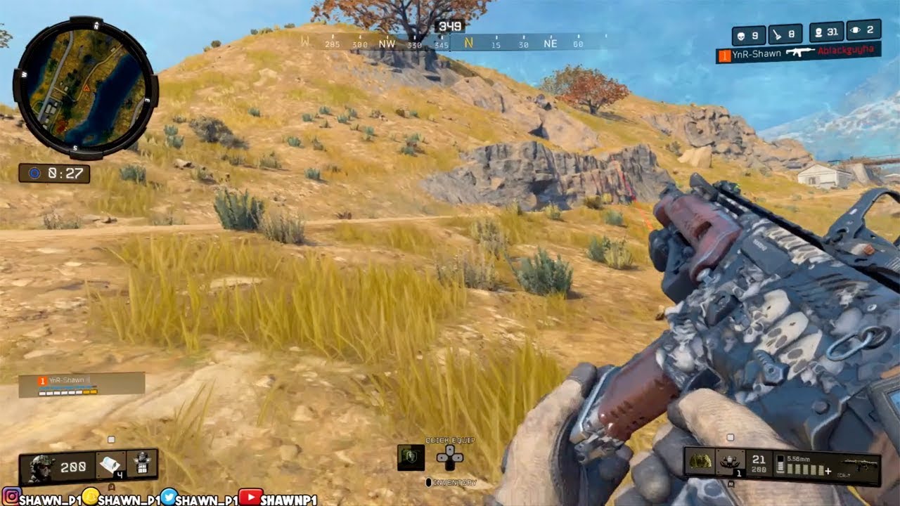 25 Kill Solo Duo Blackout Victory (Insane ICR & Mx9 Loadout) - YouTube