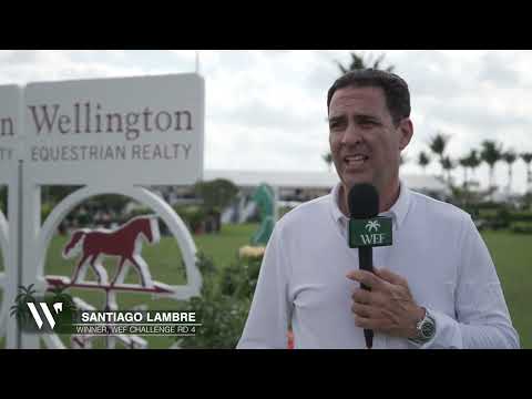 Santiago Lambre Successful in Adequan WEF Challenge Cup Round 4