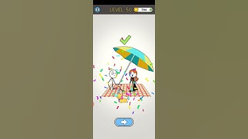 Draw story level 50 gameplay solution | Draw story game by FUNNII | Draw story - love the girl game