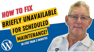 Briefly Unavailable for Scheduled Maintenance. Check Back in a Minute