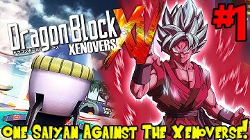ONE SAIYAN AGAINST THE XENOVERSE! | Dragon Block Xenoverse (Minecraft DBC Server) - Episode 1