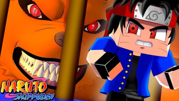 Minecraft - NARUTO LEGACY ! 🔴 - O NOVO TIME 7 ! SASUKE , KAWAKI , HIMAWARE  E TREVOR UCHIHA ! EP 2 - BiliBili