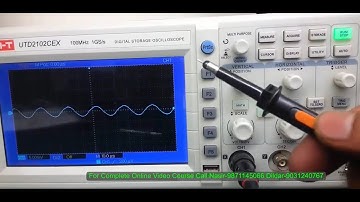 How to Use DSO/CRO on Motherboard ? | DSO Setting Video | Laptop Repairing Video Course | #DSO #CRO