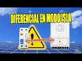 Inversor Deye en modo isla: cómo configurar para que funcione el diferencial