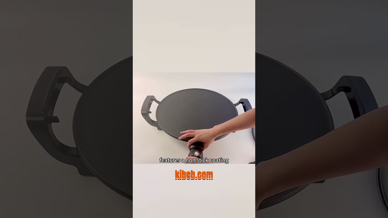 40cm የእንጀራ ምጣድ – Electric Injera Maker | Non-Stick Injera Stove & Pan