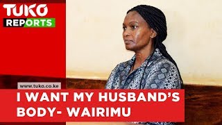 Sarah Wairimu demands Tob cohen's body | Tuko TV