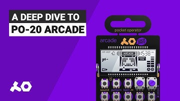 Using PO-20 ARCADE from Teenage Engineering , complete in depth guide tutorial.