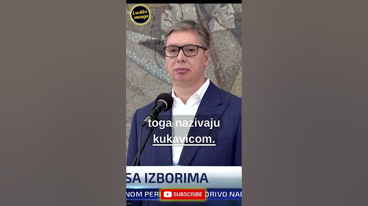 Izvrdaj odgovor kad te prozovu #komedija #parodija #humor #vucic #smesno #srbija #balkan #smeh