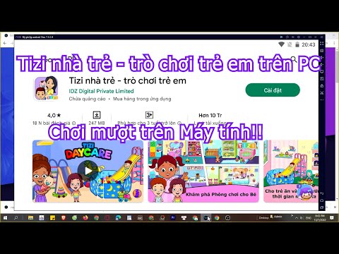 Tizi nhà trẻ: trò chơi trẻ em  trên PC Máy tính, Cách tải cho Laptop Windows mượt nhất