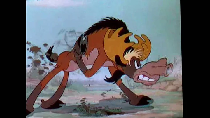1937 Mickey Mouse Donald Duck Goofy Moose Hunters ...