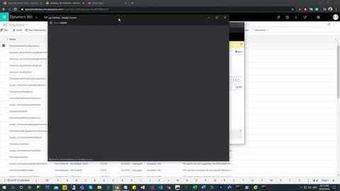 Dynamics 365 SharePoint Grid In Unified UI