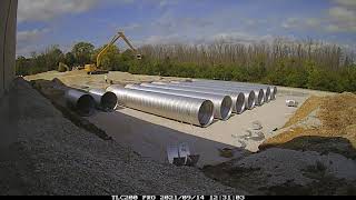 Underground Stormwater Storage Installation