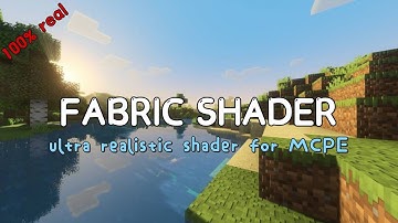 SHADER REALISTIC FOR MCPE 1.18!?!!NO LAG SUPPORT RAM 2GB - 8GB!! | Fabric Shader