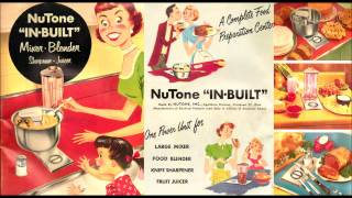 1950s Nutone Inbuilt Blender Mixer For The Kitchen Of The Future