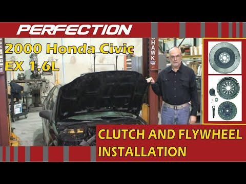 2000 Honda Civic EX 1.6L Clutch and Flywheel System Installation