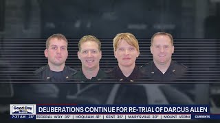 Deliberations continue for re-trial of Darcus Allen | FOX 13 Seattle