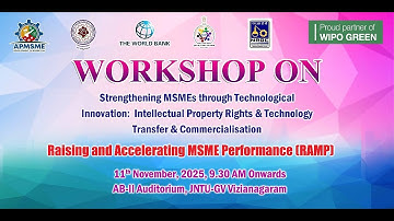WORKSHOP ON Raising and Accelerating MSME Performance (RAMP)