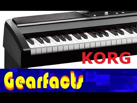 Korg SP-170S digital piano demo