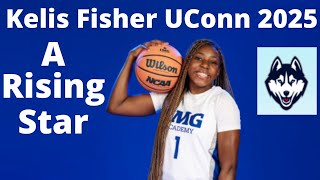 UConn 2025 Committed Recruit Kelis Fisher - Will she develop at IMG Academy into a Star