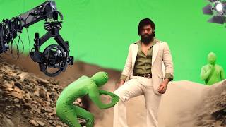 देखिए ऐसी हुई थी KGF 2 की शूटिंग | KGF 2 Behind the Scenes | #rockybhai #vfx #kgfchapter2