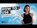 How to use md plus bio professional hair care hair repair serum