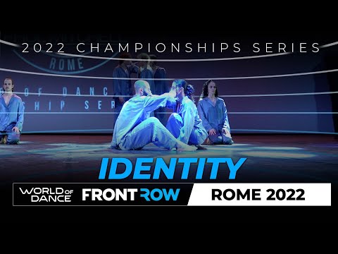 Identity | 2nd Place Team | Winner Circle | World of Dance Rome 2022 | #WODROME22