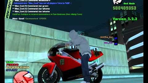 SA-MP 0.3c bug (Gang Zones) (Found already on older versions)