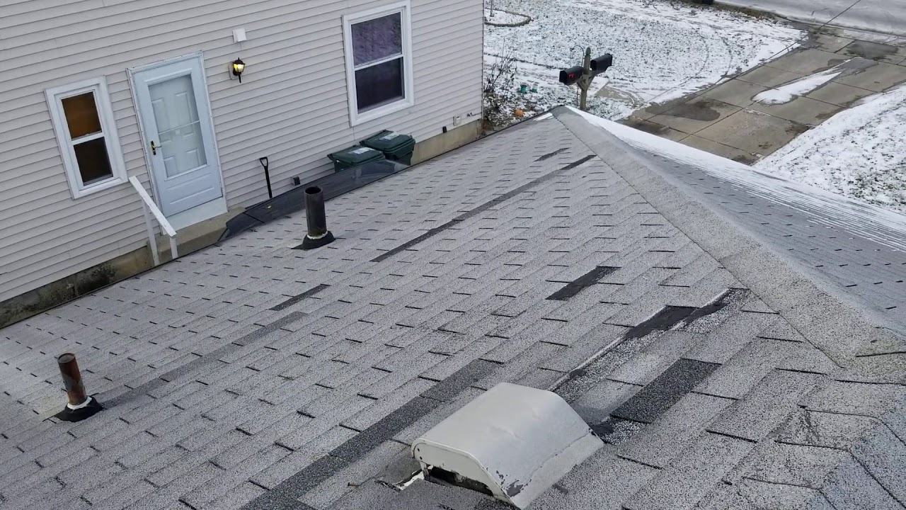 A roof with no underlayment. YouTube