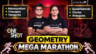 CAT 2026: Geometry One Shot Mega Marathon | CAT Quant Preparation by Maruti Sir & Sayali Ma’am